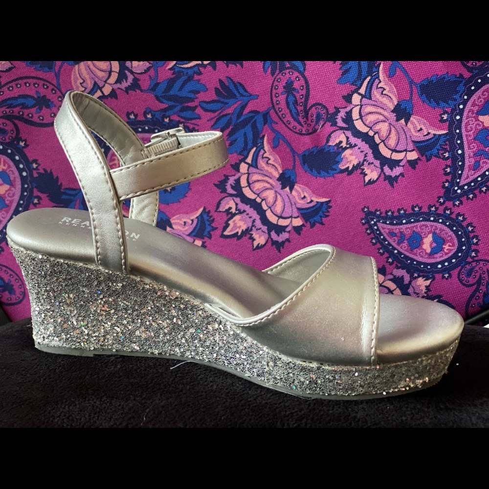 Glitter Wedge by Kenneth Cole